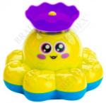 DE 0248 Игрушка детская для ванны «ФОНТАН-ОСЬМИНОЖКА» желтый