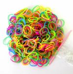 10017 Набор резиночек Цветные Неоновые для плетения Loom Bands 600 шт