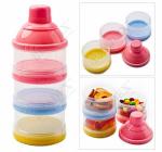 DE 0210 Трехслойный контейнер для пищевых сыпучих продуктов (Baby Feeding Plastic PP Food Storage Container Milk powder Case Milk Powder Dispenser)