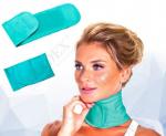 KZ 0370 Воротник с силиконовой подкладкой увлажняющий «NAOMI» Spa Gel Neck Pads