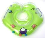 113757 Надувной круг на шею для купания Baby Swimmer Зеленый