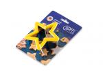 0365 GIPFEL Форма для нарезания теста для печенья в форме звезды, 10х3см. Материал: нерж. сталь, силикон