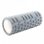 SF 0335 Валик для фитнеса «ТУБА», серый (Deep tissue massage foam roller)