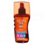 ЭБ Sun Time Масло д/интенсивного загара Sexy Bronze 3D эффект SPF 10, 150мл/24