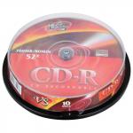 Диски CD-R VS 700Mb 52x КОМПЛЕКТ 10шт Cake Box VSCDRCB1001 (ш/к - 20083 )
