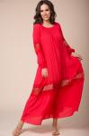 Платье Teffi style 1407 красное