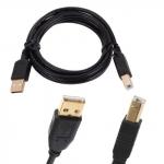 Кабель USB 2.0 AM-BM 3м SVEN PRO, 2 фильтра, для подключения принтеров,МФУ и периферии, SV-015664