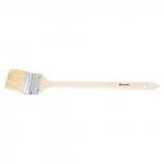 Кисть радиаторная 2"(50мм), натуральная щетина, деревянная ручка, MATRIX, маслян. краски, лаки,83846