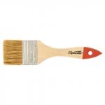 Кисть плоская 2"(50мм), натуральная щетина, деревянная ручка, SPARTA, масляные краски, лаки, 824305