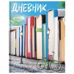 Дневник 1-11 класс 40 л., твердый, BRAUBERG, глянцевая лам., Дорога знаний, 104951