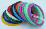 Набор пластика PLA для 3D ручек (15 цветов по 10 м)