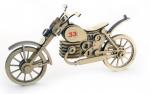 Конструктор 3D деревянный подвижный Lemmo Мотоцикл 33