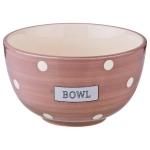 230-192 САЛАТНИК "PINK BOWL" 13,6*13,6*7 СМ (КОР=36 ШТ.)