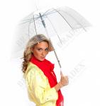 SU 0009 Зонт-трость «ПРОЗРАЧНЫЙ КУПОЛ» (Transparent umbrella)