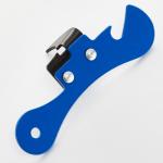 BE-5336 Консервный нож, синий, блистер (288/24)