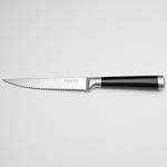 AK-2081/G Столовый нож из нерж стали черная ручка "Nero" 4,5" (11,43 см) (120/12)