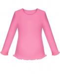 Школьная розовая блузка для девочки Арт.77823