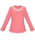 Розовая школьная блузка для девочки  Арт.77123