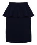 Школьная синяя юбка для девочки Арт.78992