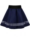 Синяя школьная юбка для девочки Арт.82662