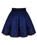 Синяя юбка для девочки Арт.83302