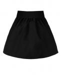 Чёрная школьная юбка для девочки Арт.82391