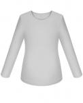 Серая школьная блузка для девочки  Арт.802016