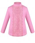 Школьная розовая блузка для девочки Арт.83111