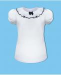 Белая школьная блузка для девочки Арт.78731