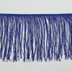 Тесьма декоративная «Бахрома», 20 см, 5±1м, цвет синий