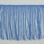 Тесьма декоративная «Бахрома», 30 см, 5±1м, цвет голубой
