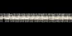 Лента шторная 20мм сборка: карандаш арт.0с796 цв. прозрачный рул. 100м