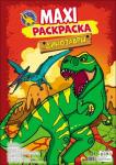 Книжка Макси-раскраска Динозавры