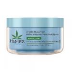 Hempz Triple Moisture Herbal Whipped Creme Body Scrub - Скраб для тела, Тройное увлажнение, 176 гр.