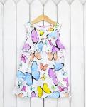 **Платье (бабочки) 110-122