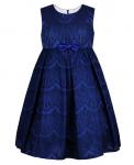 Синее нарядное платье для девочки Арт.82623