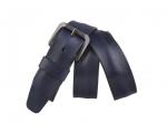 Кожаный синий мужской джинсовый ремень B40-897
