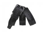 Кожаный черный мужской джинсовый ремень B40-881