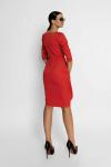 Красное деловое платье Jdf3509