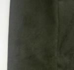 Серо-зелёная юбка из замши Jdf2669