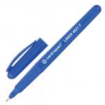 Ручка капиллярная CENTROPEN, СИНЯЯ, трехгранная, корпус синий, толщина письма 0,3мм, 4621/1С