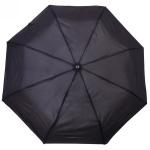 Зонт мужской механический Классика-2019 цвет черный, 8 спиц, d-97 см, длина в слож. виде 27 см