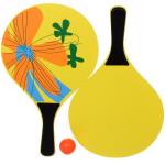 Теннис пляжный в наборе: 2 ракетки 38*23 см, шарик