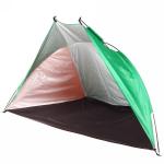 Палатка пляжная Анапа, 220*150*110 см, цвет зелено-оранжевый