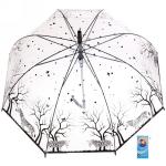 Зонт-трость женский купол Сафари микс 6 расцветок, 8 спиц, d-85 см, длина в слож. виде 55 см