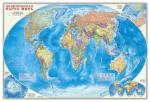 Карта настенная. Мир Политический. М1:27,5 млн. 101х69 см. ЛАМ ГЕОДОМ