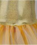 Нарядное золотое платье для девочки Арт.83273