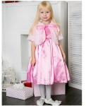 Розовое нарядное платье для девочки Арт.76232