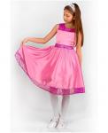 Розовое платье для девочки  Арт.82802