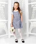 Белое платье для девочки  Арт.82833